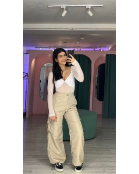 CALÇA CARGO WIDE LEG 